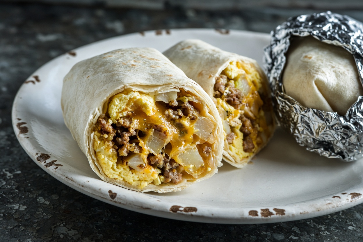 Frozen Breakfast Burritos